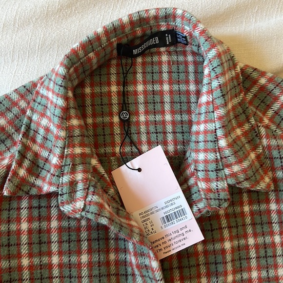 NWT Missguided Shacket. Women’s size US 8 - Picture 2 of 5